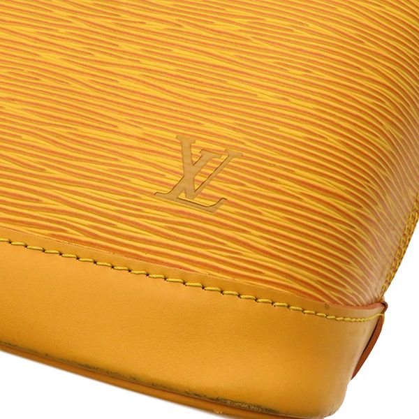Louis Vuitton 2way Bag Alma Epi Leather Tassili Yellow Gold Hardware Yellow