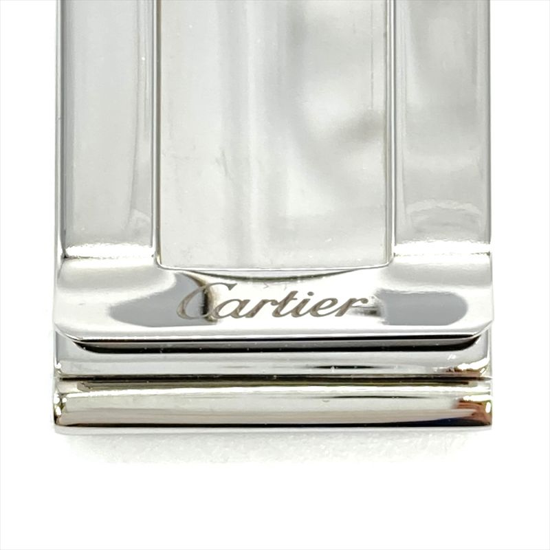 Cartier Pasha De Cartier Dial Motif Money Clip Silver 12208a Unisex
