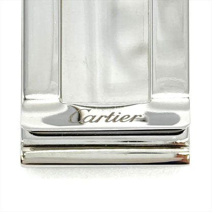 Cartier Pasha De Cartier Dial Motif Money Clip Silver 12208a Unisex