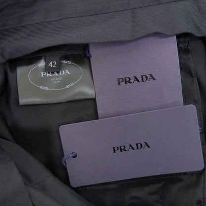 Unused With Tags Prada 2022item Polyester Sprayed Nylon Straight Pants Slim