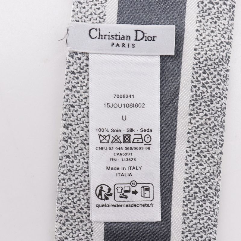 [dior] Christian Dior Mitzah Toile De Jouy Sauvage Ribbon Scarf 15jou106i602
