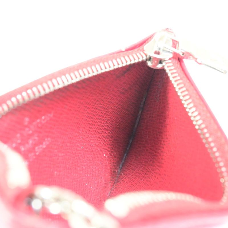 Louis Vuitton Key Case Coin Case Epi Red Pochette Cles M6380e 68sj341