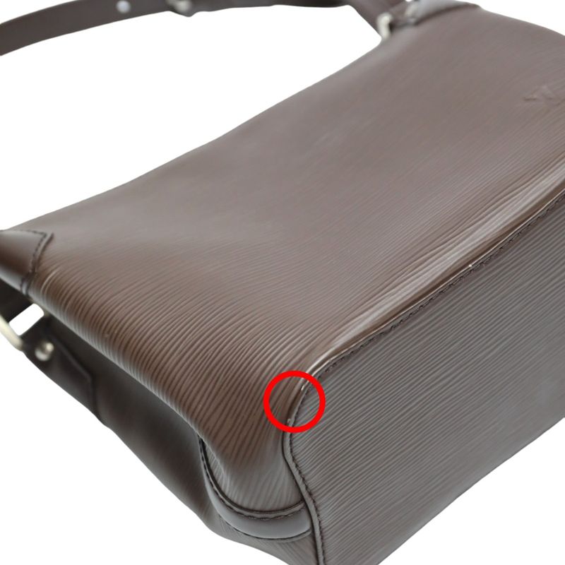 Louis Vuitton M5893d Epi Mocca Mandara PM Tote Bag Louis Vuitton Brown