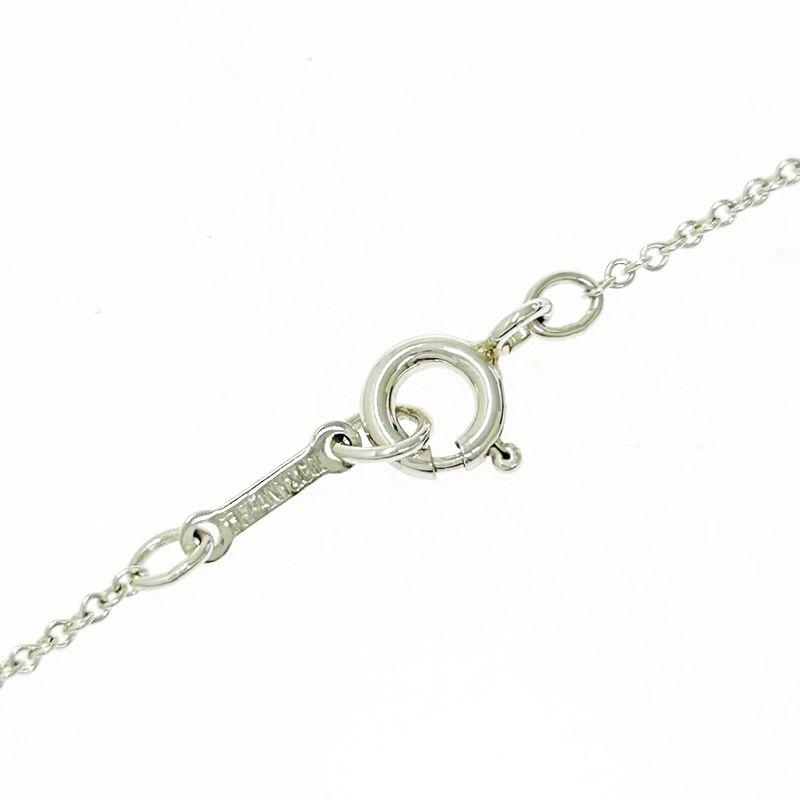 Tiffany & Co Silver Scribble Necklace 2.9g 925 Engraved 491861 Necklace