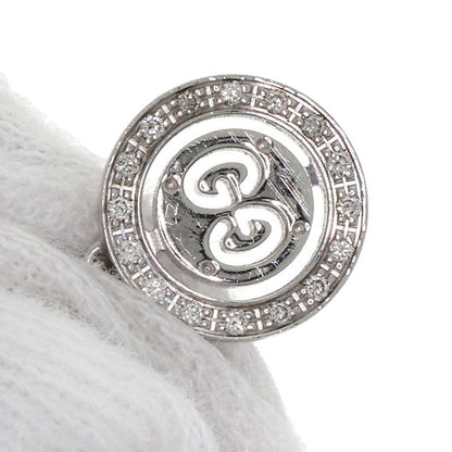 Gucci Icon Twirl Diamond Necklace 18K White Gold Ladies