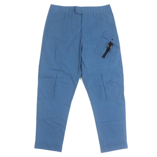  DIOR Homme 293c184a5573 Roller Coaster Buckle Military Cargo Pants Blue 50