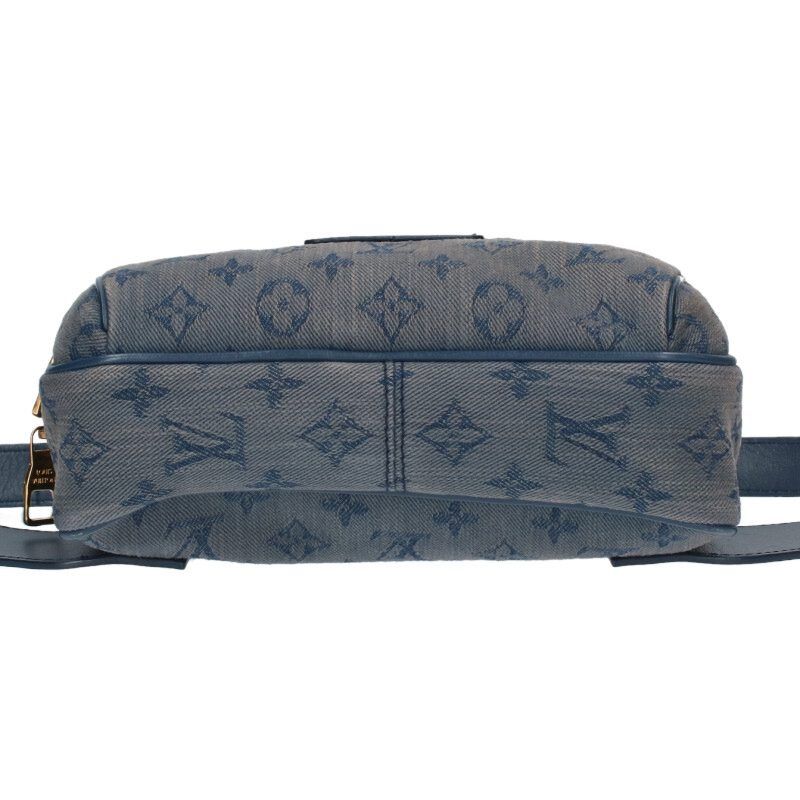 Louis Vuitton M44741 Bum Bag Outdoor Monogram Denim Waist Bag Men's