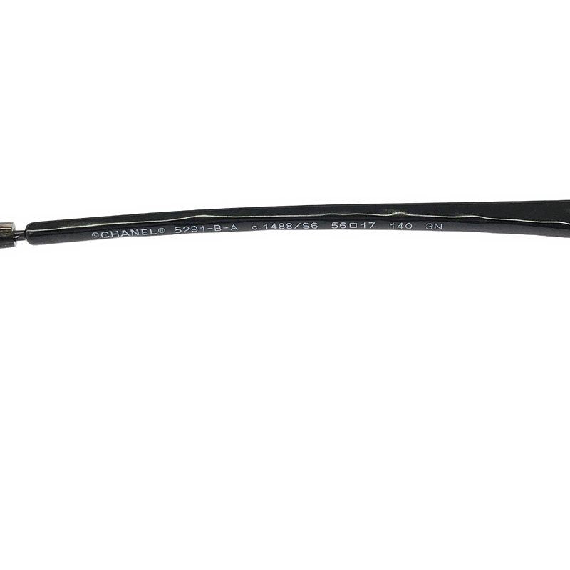 Chanel | Rhinestone Wellington Sunglasses | 56□17 140 | Black | Women