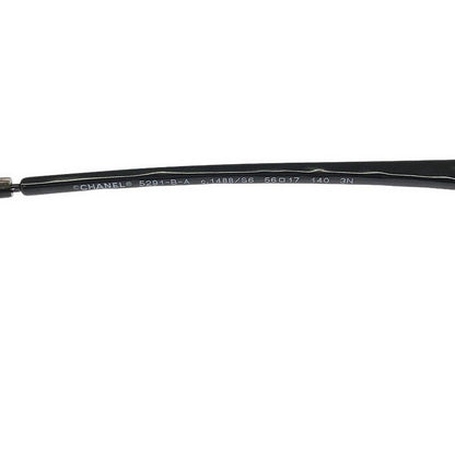 Chanel | Rhinestone Wellington Sunglasses | 56□17 140 | Black | Women