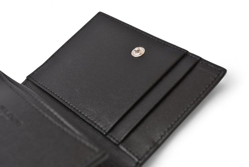 Saint Laurent Coin Case Card Case Saint Laurent Business Card Holder Black