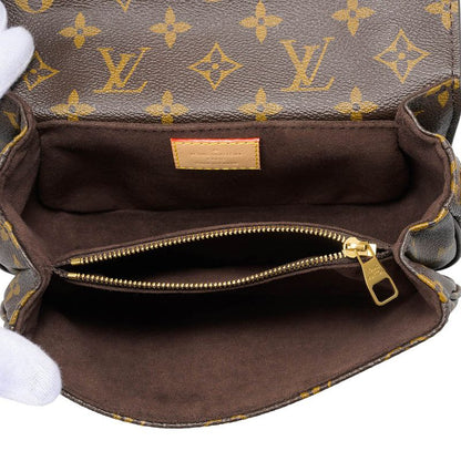 Louis Vuitton Pochette Metis EW Brown Handbag