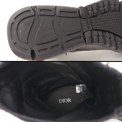 Dior Combat High Top Boots 42 Oblique Black