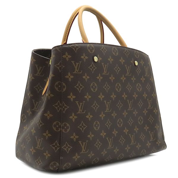 Louis Vuitton Handbag Montaigne GM Monogram Canvas Monogram Gold Hardware