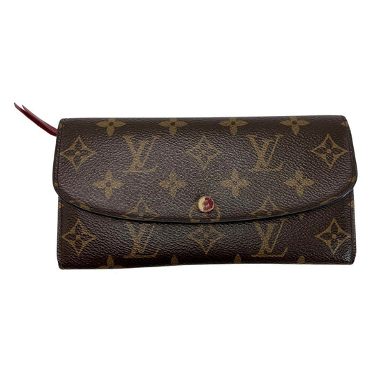 Louis Vuitton Monogram Portefeuille Emily M60697 Fuchsia Long Wallet