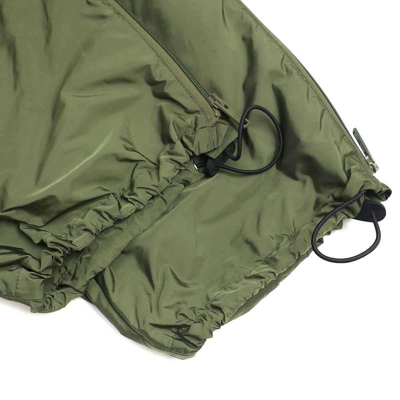 Prada 23ss Re-Nylon Side Zip Nylon Pants Sph246 1wq9 Khaki M