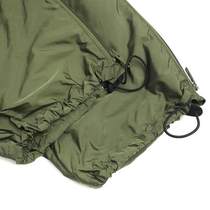 Prada 23ss Re-Nylon Side Zip Nylon Pants Sph246 1wq9 Khaki M