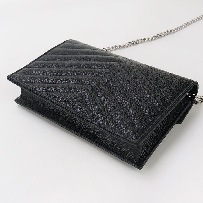 Saint Laurent Envelope Chain Wallet Cassandra 742920 Chain Wallet In Calfskin