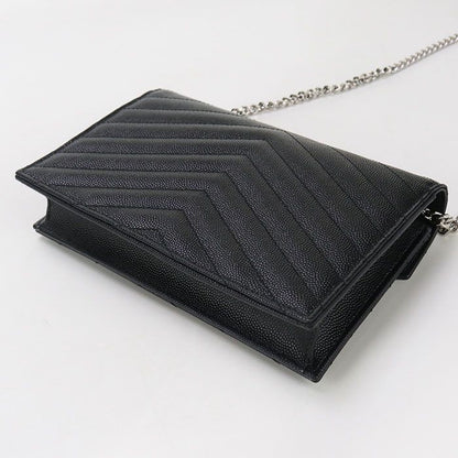 Saint Laurent Envelope Chain Wallet Cassandra 742920 Chain Wallet In Calfskin