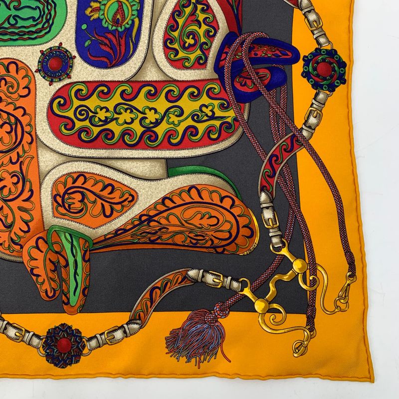 Hermes Scarf Silk Festival Multicolor