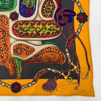 Hermes Scarf Silk Festival Multicolor