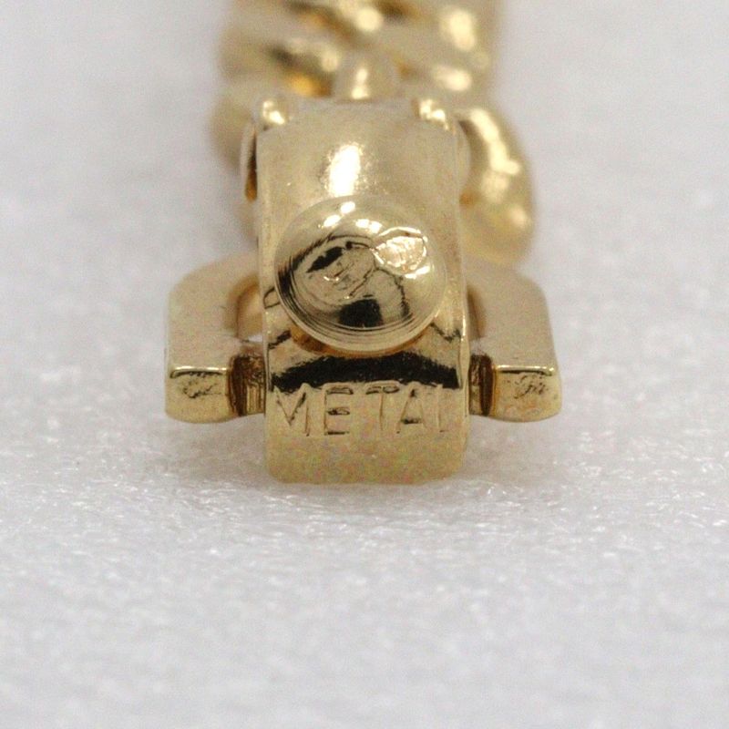 [dior] Christian Dior Emblem Gold Plated Ladies 8.8g Bracelet