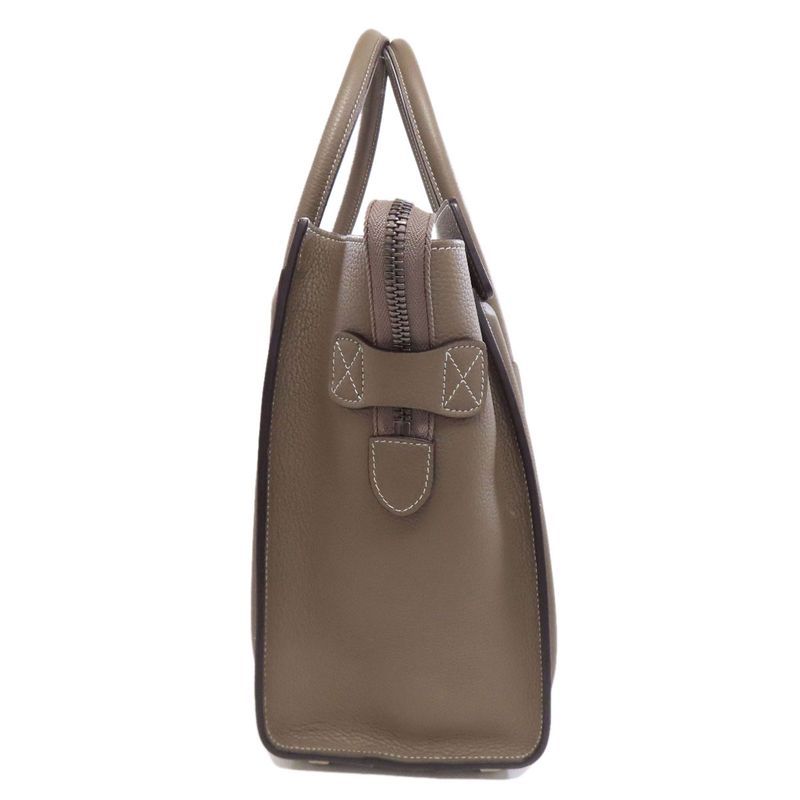 Celine Luggage Micro Tote Bag Calf Women