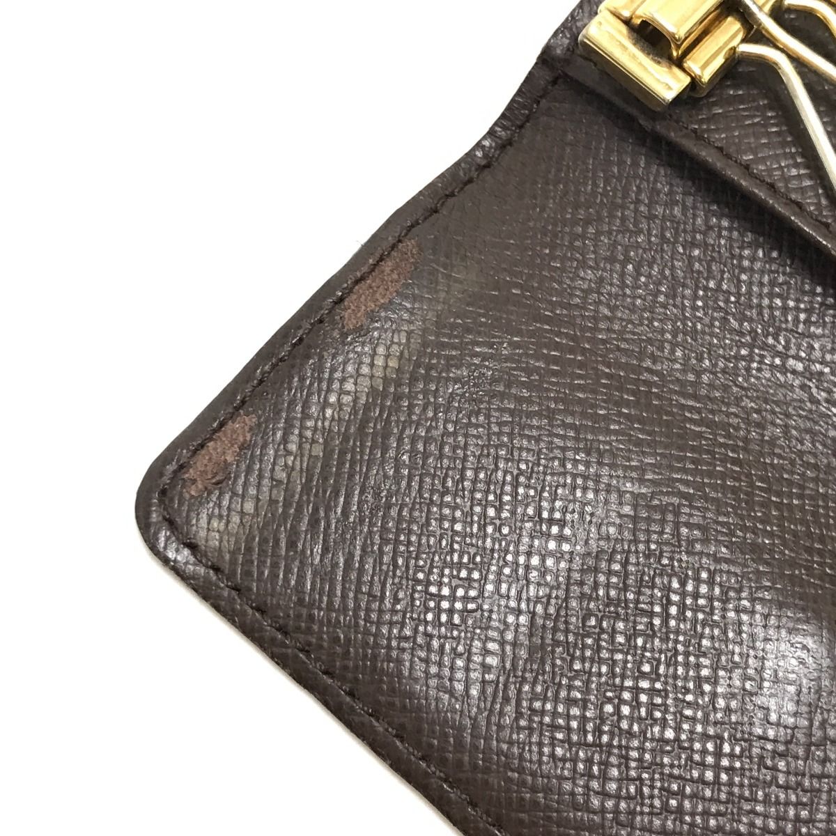 Louis Vuitton Key Case Damier Multicles 4 with Initials