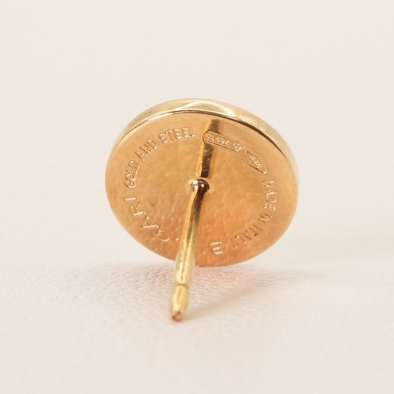 Bulgari 18k(750) Gold One Ear Earrings 24-4595s