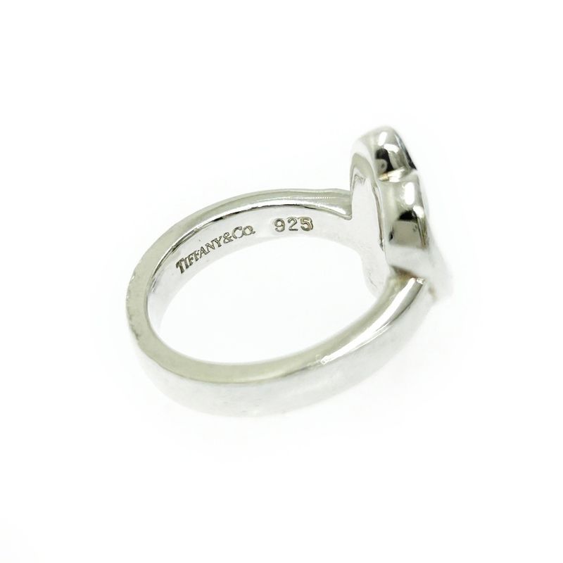 Tiffany & Co Silver Loving Heart Ring 4.3g 925 Engraved 396486 Ring