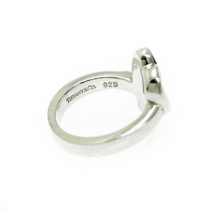 Tiffany & Co Silver Loving Heart Ring 4.3g 925 Engraved 396486 Ring