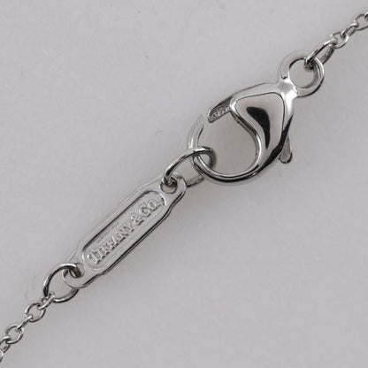 Tiffany & Co Jazz Double Drop Pt950platinum X Diamond Ladies 4.7g Necklace