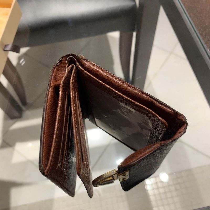 ◎ Genuine Louis Vuitton Koala Wallet Compact Th0055