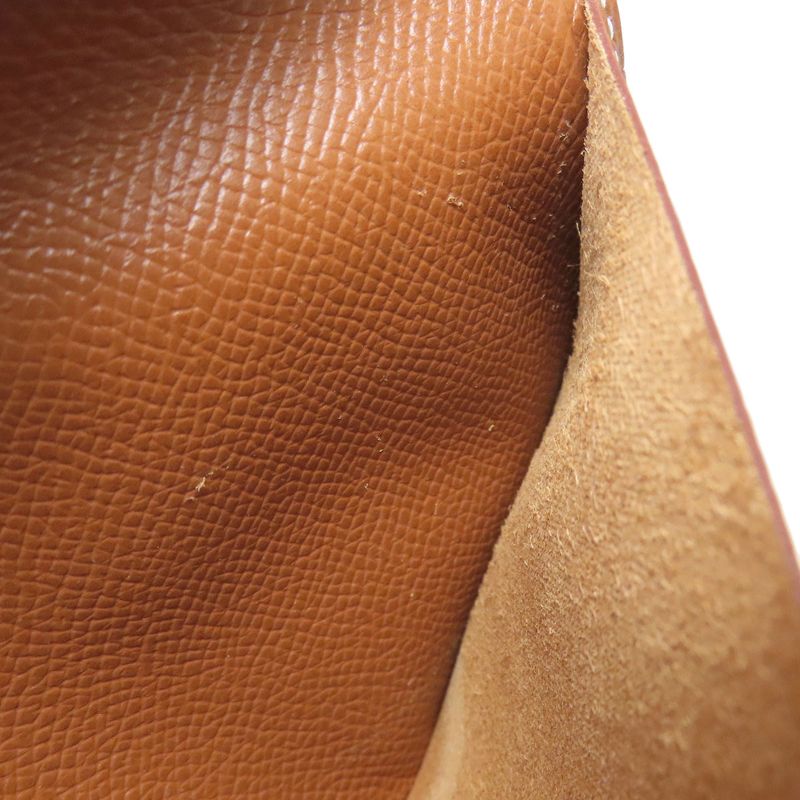 Hermes Bearn Classic Gold Hardware Long Wallet With Coin Purse Courchevel Women