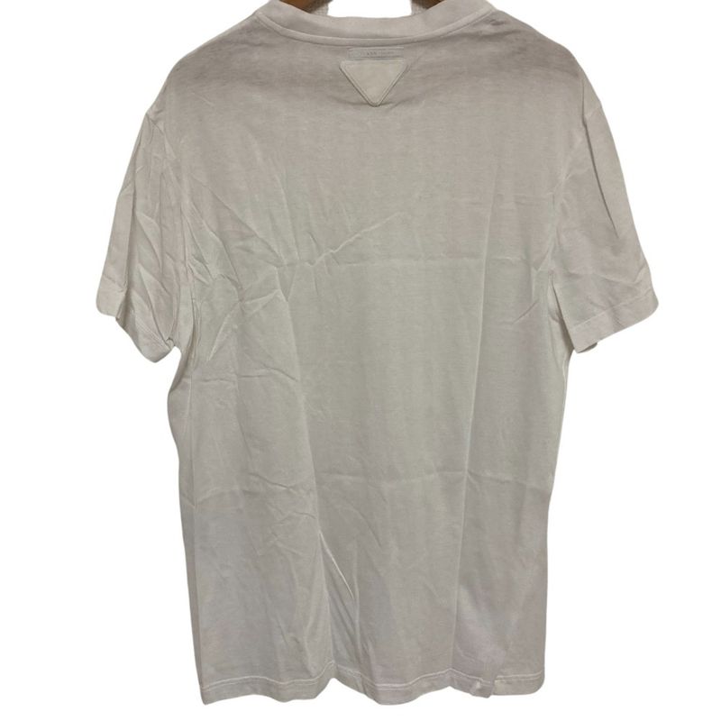 Good Prada Short Sleeve T-Shirt Cut and Sewn Size М White Men's Used