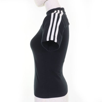 Balenciaga×adidas 23SS 723782 100% Cotton Short Sleeve T-shirt Black XS Genuine