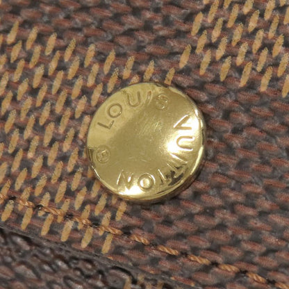 Louis Vuitton Key Case Multicles 4 Damier Canvas Damier Ebene Gold Hardware