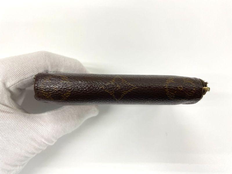 Louis Vuitton Monogram Zippy Coin Purse Zippy Wallet Round Zip Compact Wallet