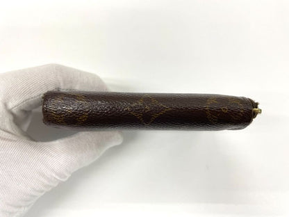 Louis Vuitton Monogram Zippy Coin Purse Zippy Wallet Round Zip Compact Wallet