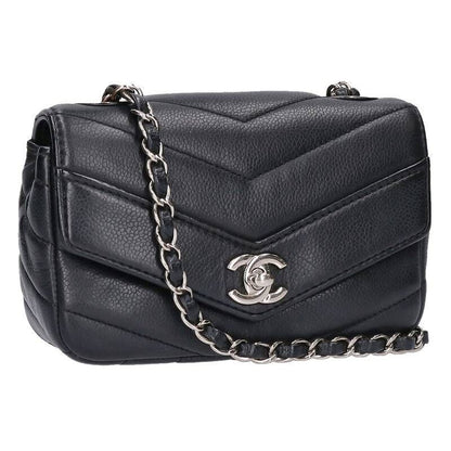 Chanel Chevron V-stitch Chain Shoulder Bag For Men