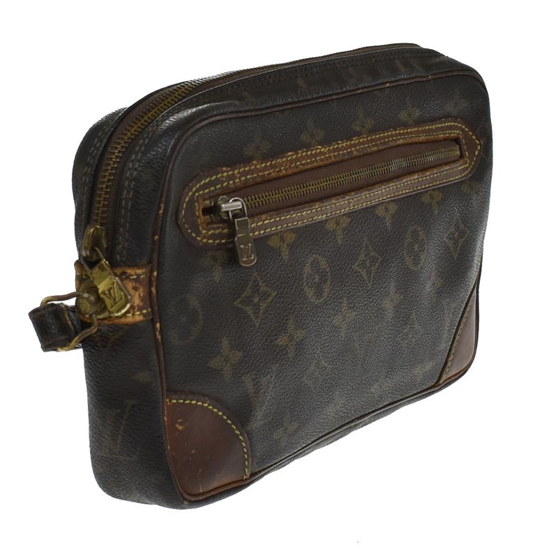 Louis Vuitton Marly Dragonne GM Clutch Bag Monogram M51825 09kb026