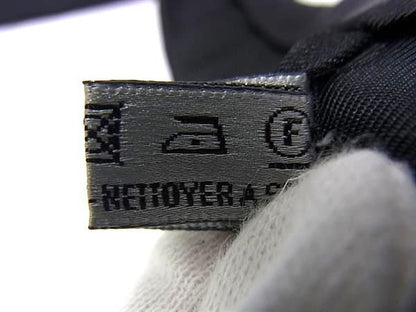 DIOR 98% Silk And 1% Polyester Tie Men's Women's Black Fs2223