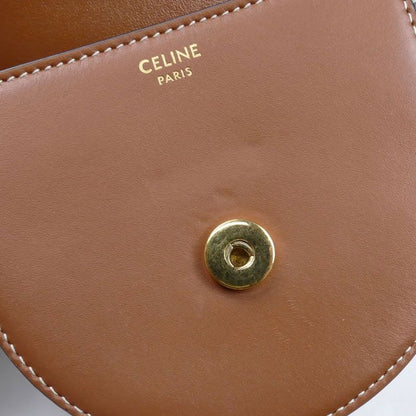 Celine Mini Buzas Cuir Triomphe Shoulder Bag Tan 10j303dpq4lu Ladies Preowned