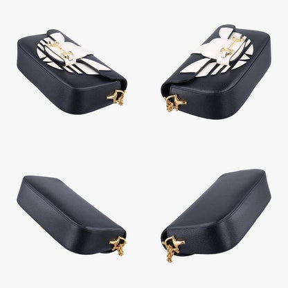 Gucci Adidas Collaboration Horsebit Black X Whiteleather 722009i039625179