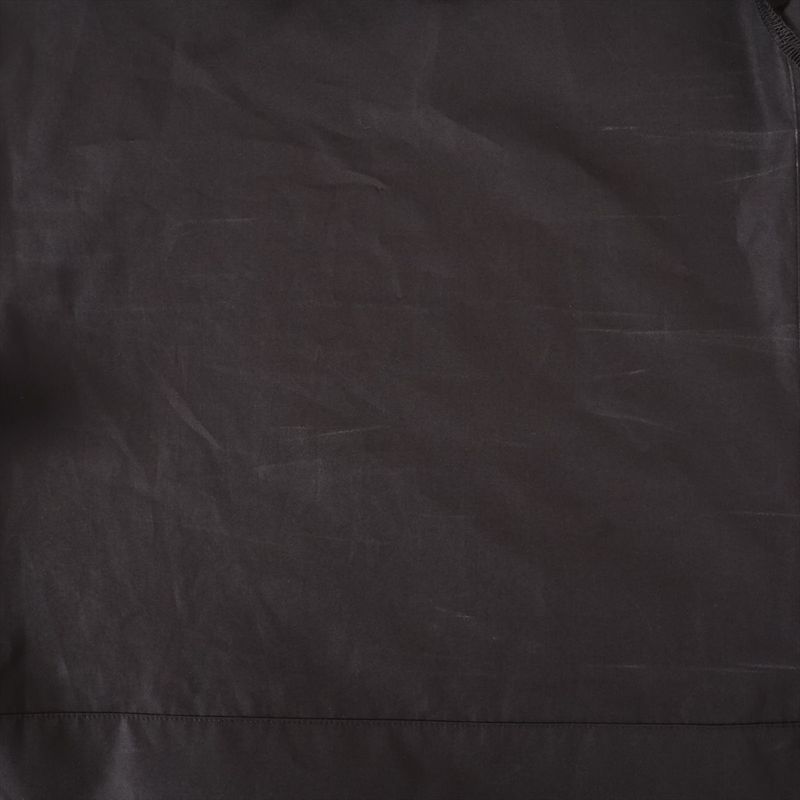 Hermes Cotton Logo Embroidery Shirt Women's 34 Black 2e3600d2 Made In France