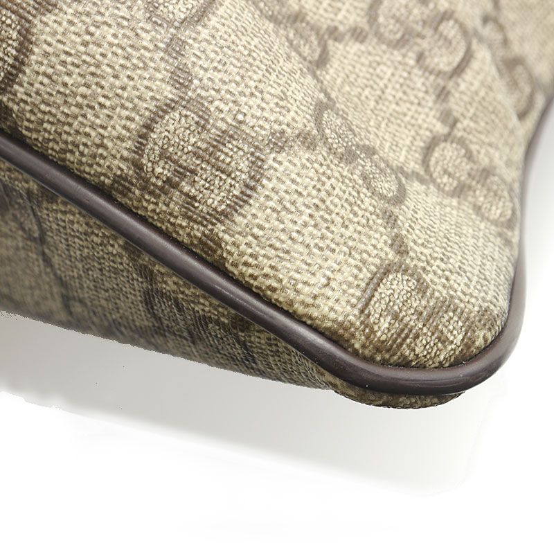 Gucci GG Supreme 201446 Shoulder Bag Beige