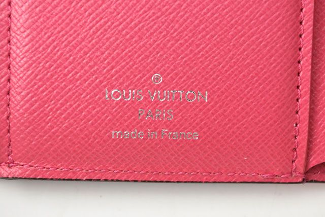 Louis Vuitton Wallet Trifold Portefeuille Victorine Epi Andigo Blue M62204
