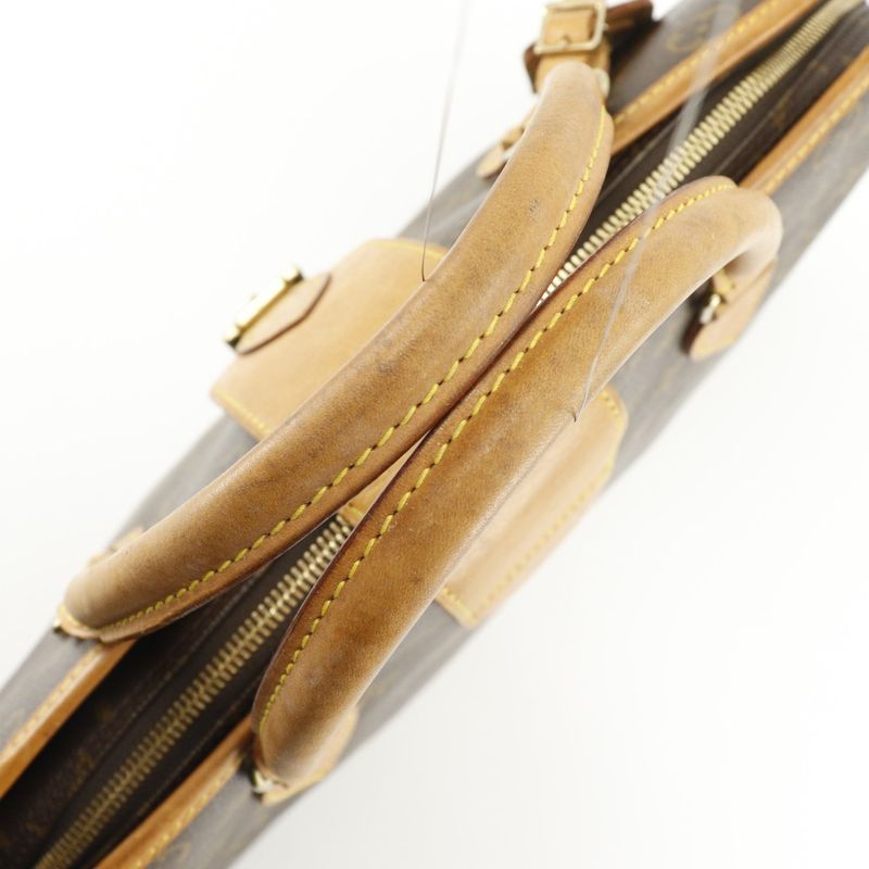 Louis Vuitton Rivoli Business Bag M53380 Monogram Canvas Brown Mi0031 Unisex