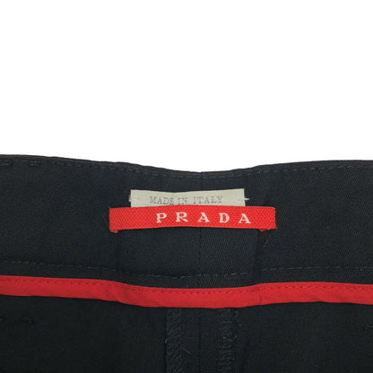 Prada Sport 2008 Zip Hem Slack Pants Black 40