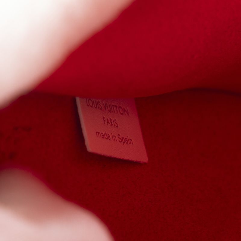 Louis Vuitton "limited Edition Yayoi Kusama Infinity Dot Neverfull Pouch" White