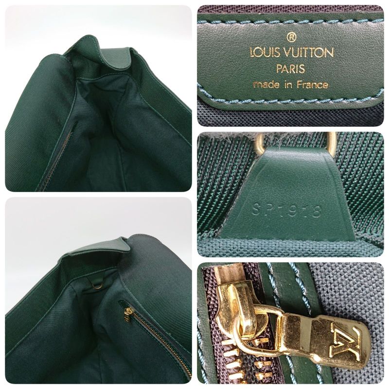 Louis Vuitton Messenger Bag Taiga D'elsewhere Dark Green
